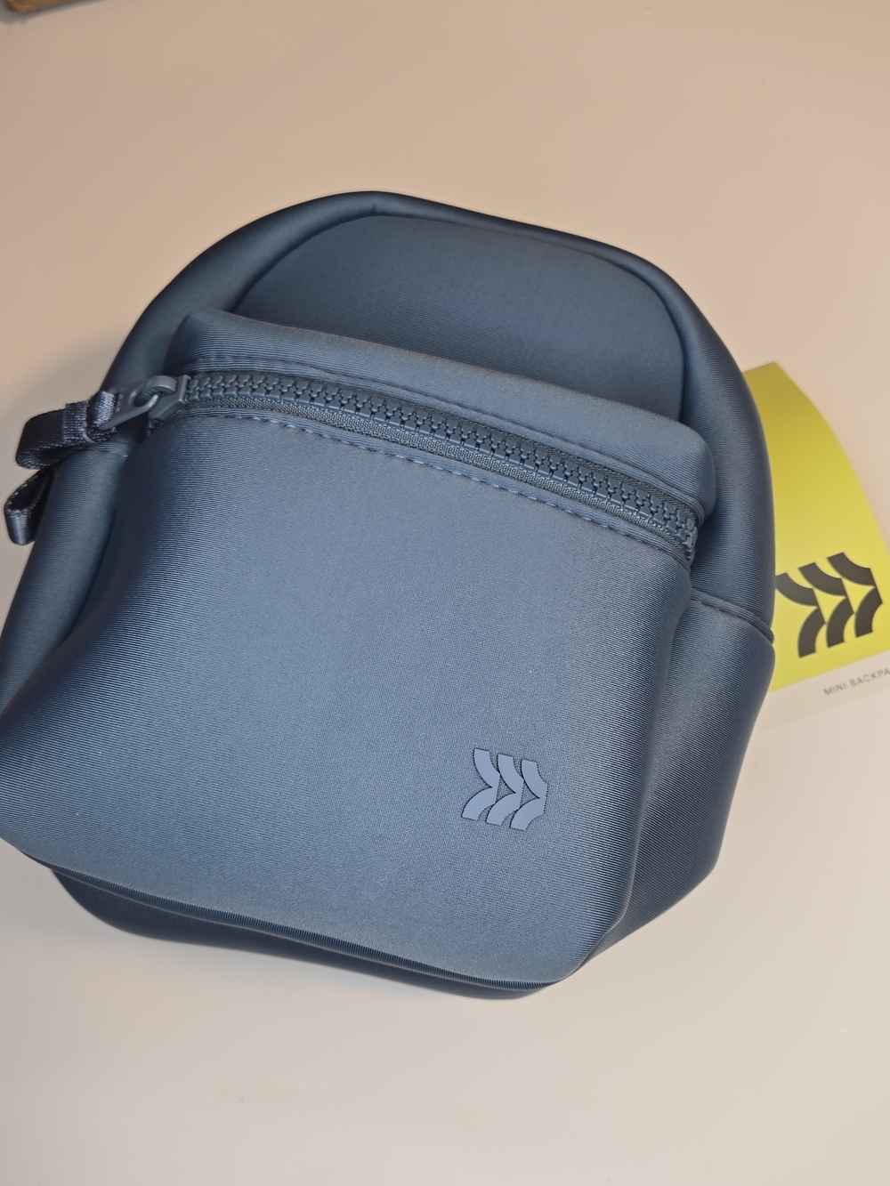 All in Motion Neoprene Blue Mini Backpack Water-Repellent NWT - Picture 8 of 12